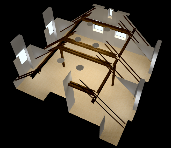 Zvole多功能建筑結(jié)構(gòu)圖