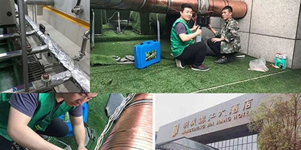 酒店熱水系統(tǒng)水垢處理——德國沃肯電子除垢儀